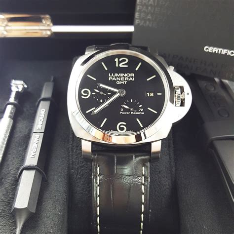 panerai luminor power reserve occasion|panerai luminor automatic with date.